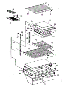 Shelf parts for Kenmore Refrigerator 363.8651510 (3638651510, 363 8651510) from AppliancePartsPros.com