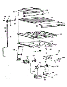 Compartment Separator parts for Kenmore Refrigerator 363.8651510 (3638651510, 363 8651510) from AppliancePartsPros.com
