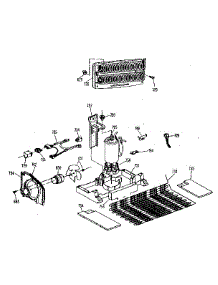 Unit parts for Kenmore Refrigerator 363.8651510 (3638651510, 363 8651510) from AppliancePartsPros.com