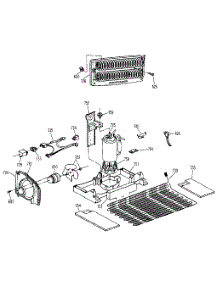 Unit parts for Kenmore Refrigerator 363.8651511 (3638651511, 363 8651511) from AppliancePartsPros.com