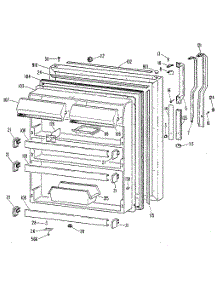 Fresh Food Section parts for Kenmore Refrigerator 363.8651511 (3638651511, 363 8651511) from AppliancePartsPros.com