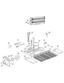 Unit parts for Kenmore Refrigerator 363.8651512 (3638651512, 363 8651512) from AppliancePartsPros.com