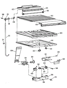 Compartment Separator parts for Kenmore Refrigerator 363.8654482 (3638654482, 363 8654482) from AppliancePartsPros.com