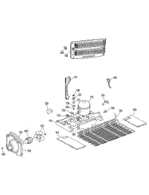 Unit parts for Kenmore Refrigerator 363.8655611 (3638655611, 363 8655611) from AppliancePartsPros.com