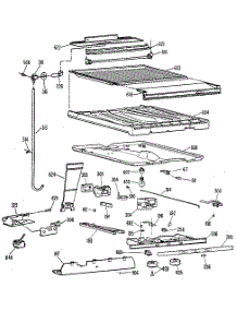 Compartment Separator parts for Kenmore Refrigerator 363.8655611 (3638655611, 363 8655611) from AppliancePartsPros.com