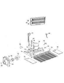 Unit parts for Kenmore Refrigerator 363.8655612 (3638655612, 363 8655612) from AppliancePartsPros.com