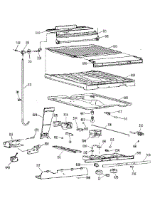 Compartment Separator parts for Kenmore Refrigerator 363.8692711 (3638692711, 363 8692711) from AppliancePartsPros.com