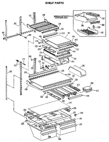 Shelf Parts parts for Kenmore Refrigerator 363.8692712 (3638692712, 363 8692712) from AppliancePartsPros.com