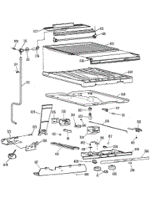 Compartment Separator parts for Kenmore Refrigerator 363.8695612 (3638695612, 363 8695612) from AppliancePartsPros.com