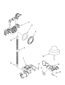Fill And Overfill Parts parts for Kenmore Dishwasher 665.13672K602 (66513672K602, 665 13672K602) from AppliancePartsPros.com