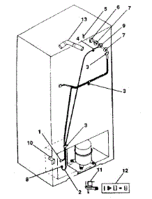 Ice Maker Installation parts for Kenmore Refrigerator 253.8389701 (2538389701, 253 8389701) from AppliancePartsPros.com