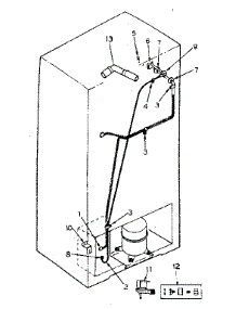 Ice Maker Installation Parts parts for Kenmore Refrigerator 253.8389790 (2538389790, 253 8389790) from AppliancePartsPros.com