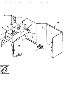 Control Panel parts for Kenmore Heat Pump System 253.9761250 (2539761250, 253 9761250) from AppliancePartsPros.com