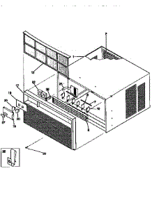Wrapper parts for Kenmore Heat Pump System 253.9761250 (2539761250, 253 9761250) from AppliancePartsPros.com