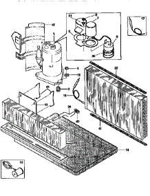 Compressor parts for Kenmore Heat Pump System 253.9765080 (2539765080, 253 9765080) from AppliancePartsPros.com