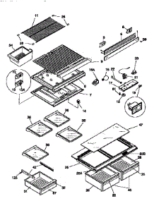 Liner parts for Kenmore Refrigerator 253.9768420 (2539768420, 253 9768420) from AppliancePartsPros.com