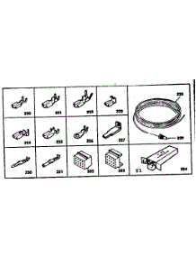 Wiring And Wiring Terminals parts for Kenmore Range 628.4518090 (6284518090, 628 4518090) from AppliancePartsPros.com
