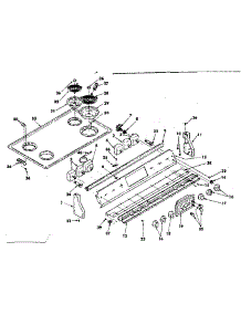 Control Panel And Assemblies parts for Kenmore Range 628.4547910 (6284547910, 628 4547910) from AppliancePartsPros.com