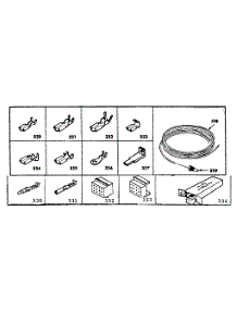 Wiring And Wiring Terminals parts for Kenmore Range 628.4547912 (6284547912, 628 4547912) from AppliancePartsPros.com
