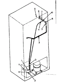 Icemaker Installation parts for Kenmore Refrigerator 253.8357730 (2538357730, 253 8357730) from AppliancePartsPros.com