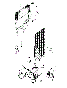 Unit Parts parts for Kenmore Refrigerator 253.8357741 (2538357741, 253 8357741) from AppliancePartsPros.com