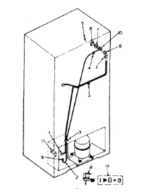 Ice Maker Installation Parts parts for Kenmore Refrigerator 253.8357783 (2538357783, 253 8357783) from AppliancePartsPros.com