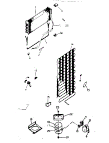 Unit Parts parts for Kenmore Refrigerator 253.8359232 (2538359232, 253 8359232) from AppliancePartsPros.com