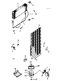 Unit Parts parts for Kenmore Refrigerator 253.8359743 (2538359743, 253 8359743) from AppliancePartsPros.com