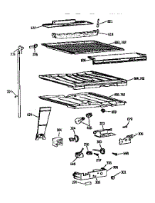 Separator parts for Kenmore Refrigerator 363.9738783 (3639738783, 363 9738783) from AppliancePartsPros.com