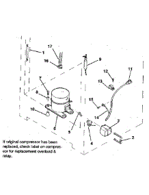 Unit parts for Kenmore Freezer 253.9209380 (2539209380, 253 9209380) from AppliancePartsPros.com