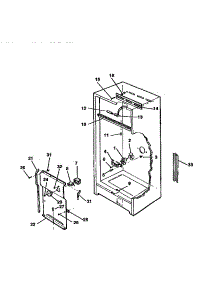 Liner Parts parts for Kenmore Freezer 253.9240411 (2539240411, 253 9240411) from AppliancePartsPros.com