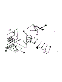 Freezer Unit Parts parts for Kenmore Freestanding Freezer 618130 from AppliancePartsPros.com