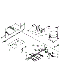 Unit Parts parts for Kenmore Freestanding Freezer 618450 from AppliancePartsPros.com