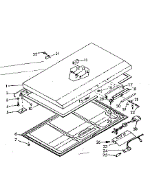 Door Parts parts for Kenmore Freestanding Freezer 618450 from AppliancePartsPros.com