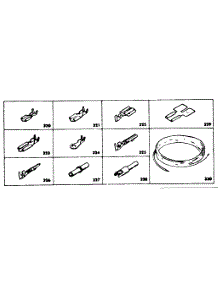 Wiring And Wiring Terminals parts for Kenmore Range 628.3528510 (6283528510, 628 3528510) from AppliancePartsPros.com
