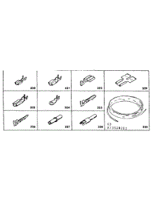 Wiring And Wiring Terminals parts for Kenmore Range 628.3538252 (6283538252, 628 3538252) from AppliancePartsPros.com