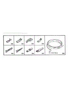 Wiring And Wiring Terminals parts for Kenmore Range 628.3567816 (6283567816, 628 3567816) from AppliancePartsPros.com