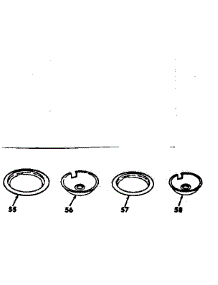 Optional Porcelain Pan And Chrome Ring Kit parts for Kenmore Range 628.4518011 (6284518011, 628 4518011) from AppliancePartsPros.com