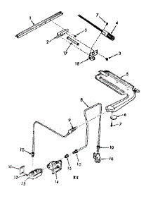 Burner Section parts for Kenmore Range 278.3248236 (2783248236, 278 3248236) from AppliancePartsPros.com
