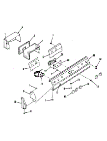 Control Panel parts for Kenmore Range 278.3528811 (2783528811, 278 3528811) from AppliancePartsPros.com
