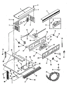 Control Panel parts for Kenmore Range 278.4238590 (2784238590, 278 4238590) from AppliancePartsPros.com