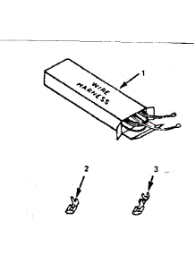 Wire Harness And Components parts for Kenmore Range 278.4268590 (2784268590, 278 4268590) from AppliancePartsPros.com