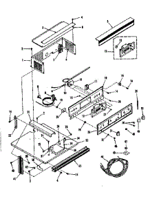 Control Panel parts for Kenmore Range 278.4278591 (2784278591, 278 4278591) from AppliancePartsPros.com