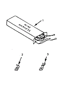 Wire Harness And Components parts for Kenmore Range 278.4278592 (2784278592, 278 4278592) from AppliancePartsPros.com