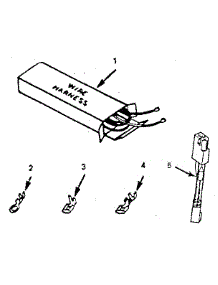 Wire Harnesses And Components parts for Kenmore Range 278.4558814 (2784558814, 278 4558814) from AppliancePartsPros.com