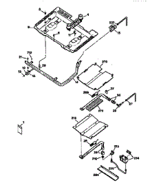 Gas And Burner parts for Kenmore Range 362.7345193 (3627345193, 362 7345193) from AppliancePartsPros.com