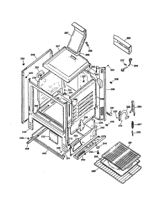 Cabinet Parts parts for Kenmore Range 362.7526890 (3627526890, 362 7526890) from AppliancePartsPros.com