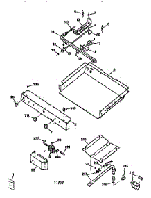 Gas And Burner parts for Kenmore Range 362.75275690 (36275275690, 362 75275690) from AppliancePartsPros.com