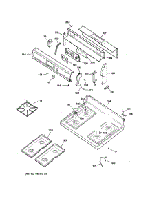Control Panel & Cooktop parts for Kenmore Range 362.75324102 (36275324102, 362 75324102) from AppliancePartsPros.com