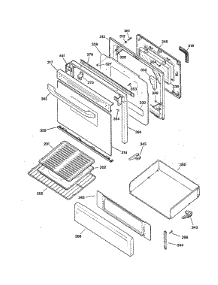 Door & Drawer Parts parts for Kenmore Range 362.75329101 (36275329101, 362 75329101) from AppliancePartsPros.com